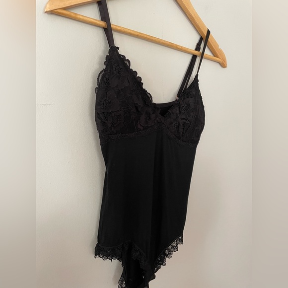 2/$20 Marilyn Monroe Black Bodysuit size small - Picture 2 of 6